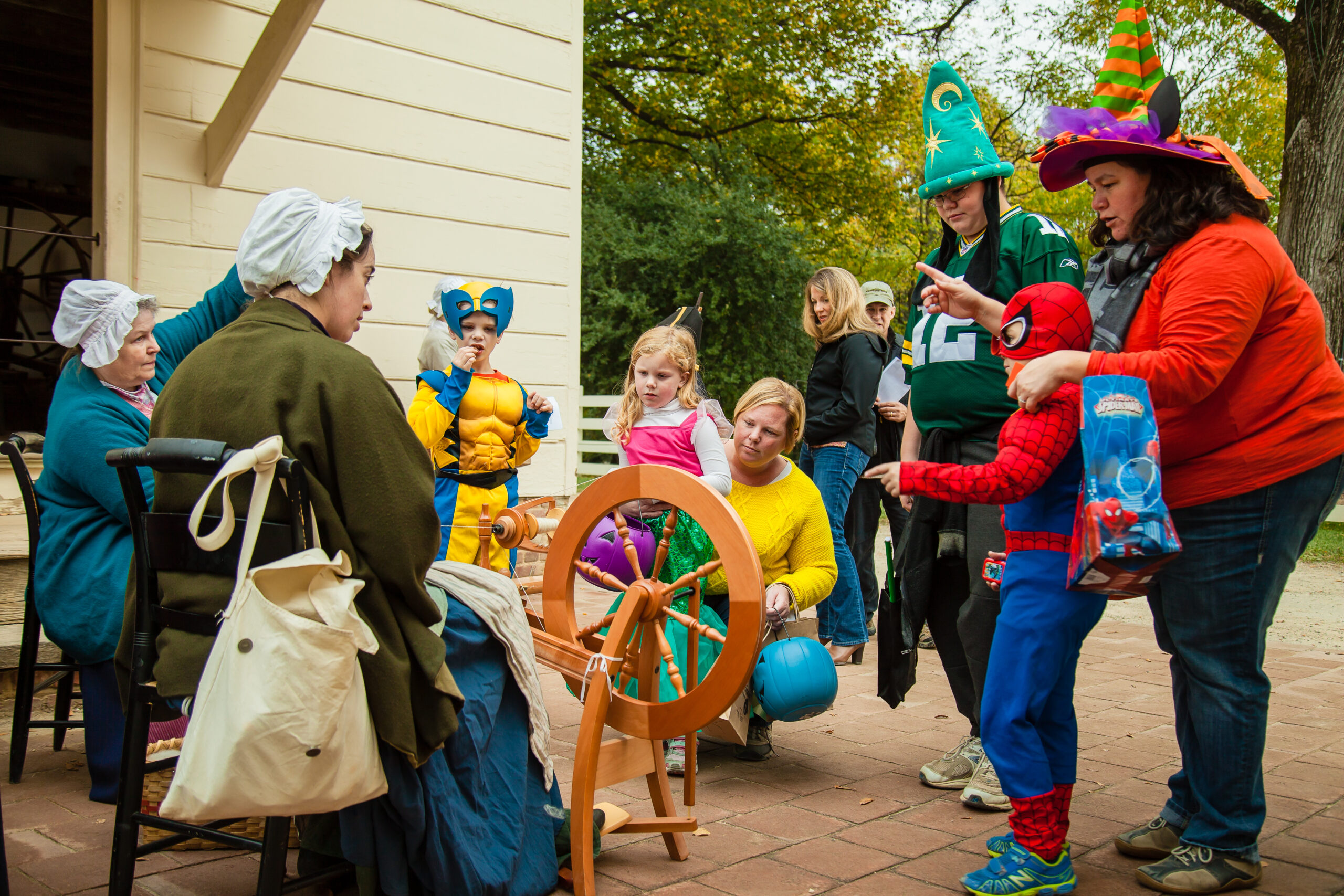 Trick-or-Treating at Mount Vernon